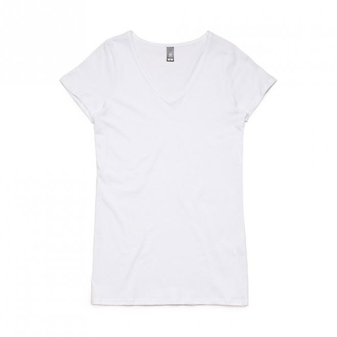 AS Colour Bevel V-Neck Tee