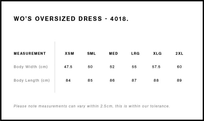 Wo’s Oversized Dress