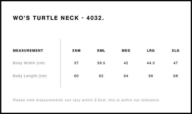 Wo’s Turtle Neck