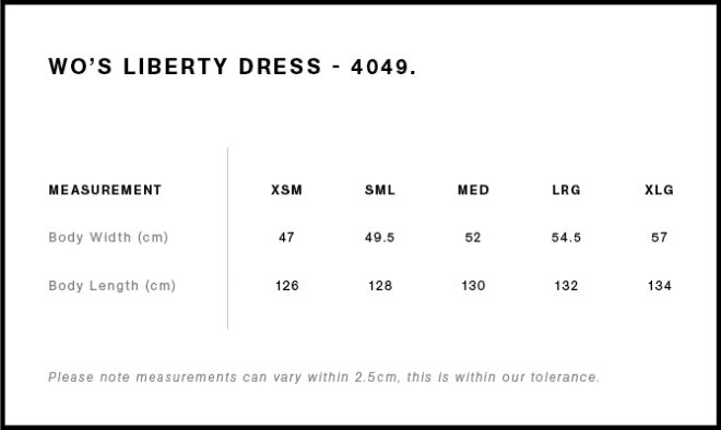 Wo’s Liberty Dress