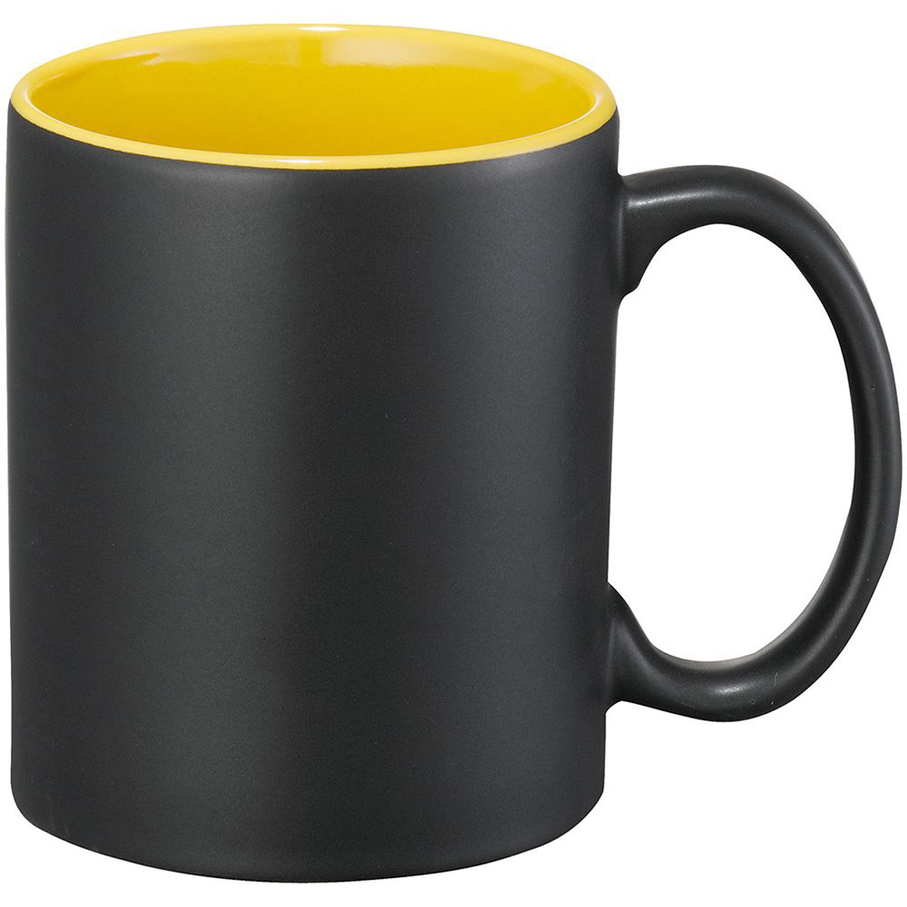 4057BL_yellow Maya Ceramic Mug