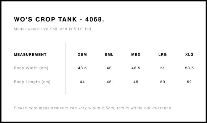 Wo’s Crop Tank