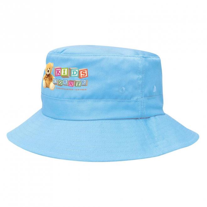 Kids Twill Bucket Hat w/Toggle
