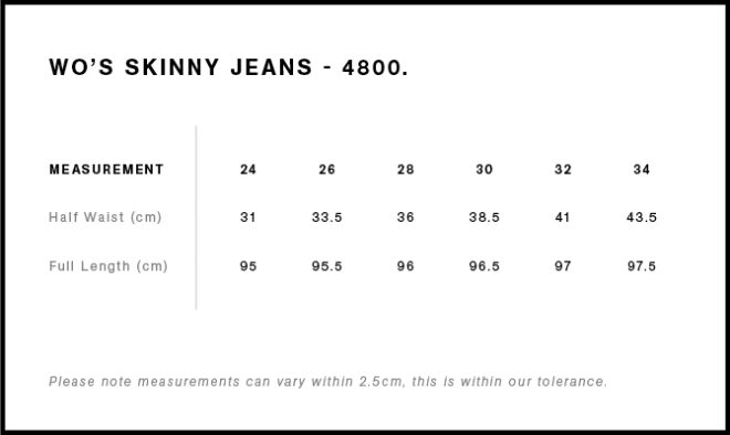 Wo’s Skinny Jeans