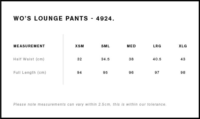 Wo’s Lounge Pants