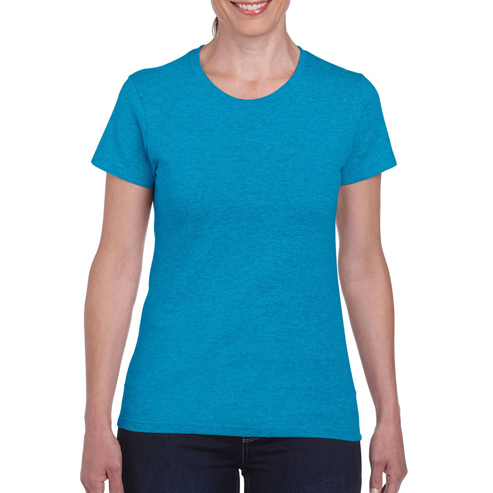 5000L_heathersapphire Ladies Cotton T-Shirt