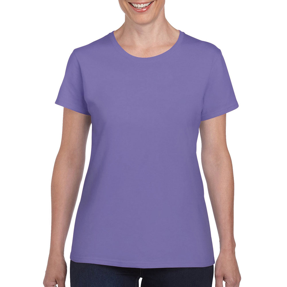 5000L_violet Ladies Cotton T-Shirt