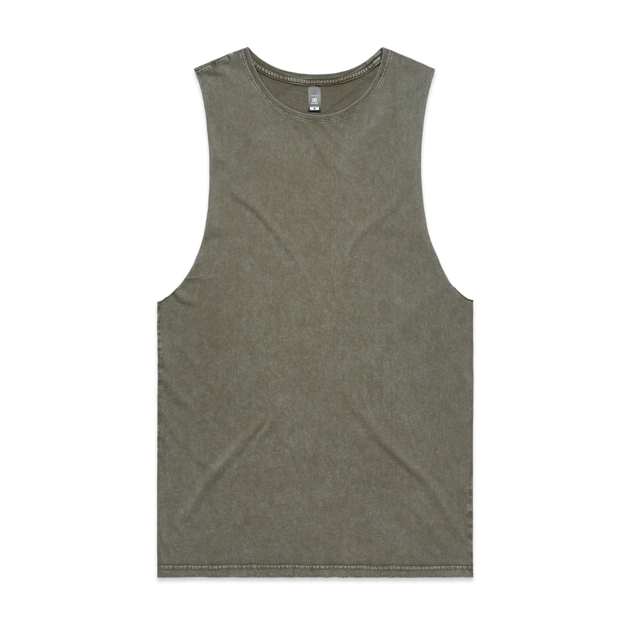 Mens Stone Wash Barnard Tank