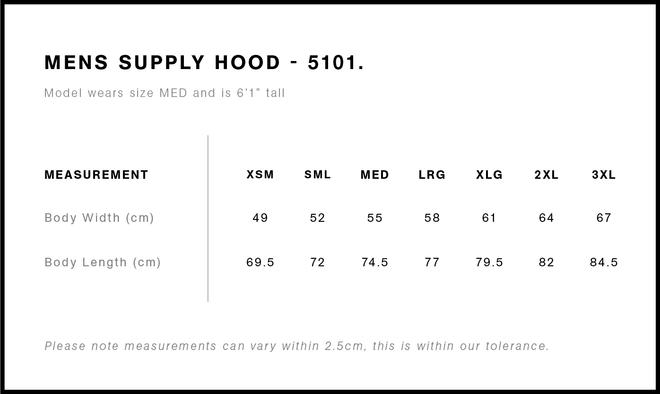 Mens Supply Hood