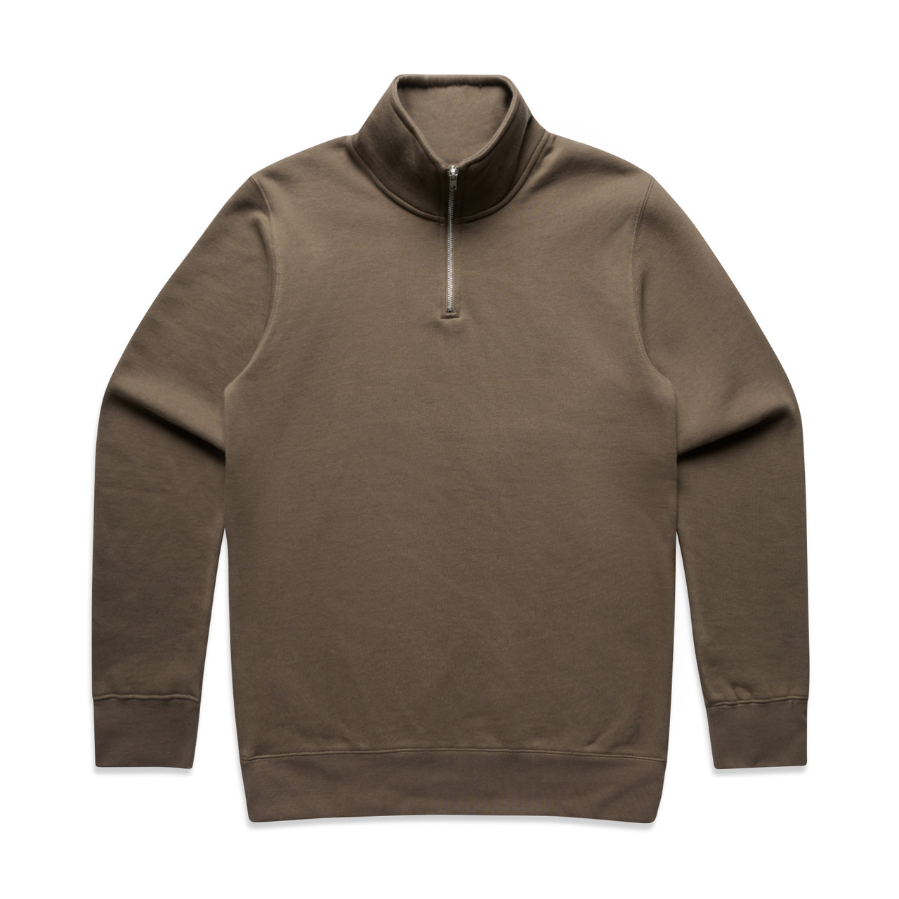 Mens Stencil Half Zip