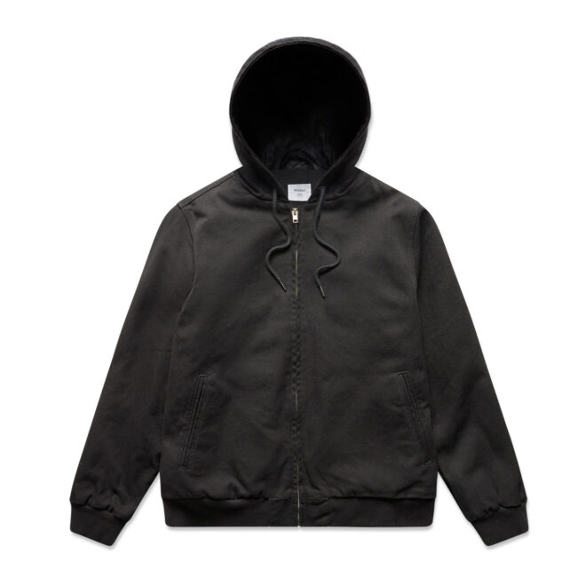 Canvas Bomber Hood Jacket | 5532