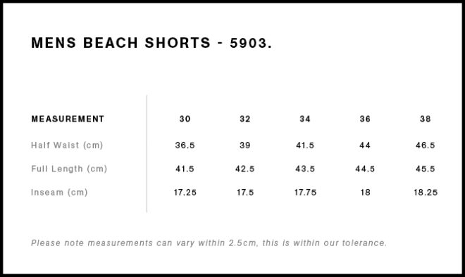 Mens Beach Shorts