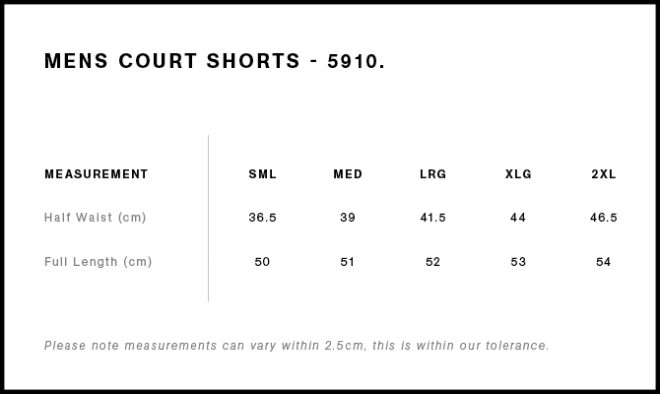 Mens Court Short