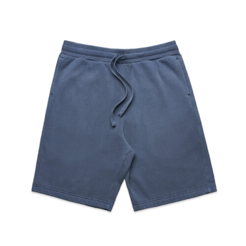 Mens Faded Stadium Shorts – Teal