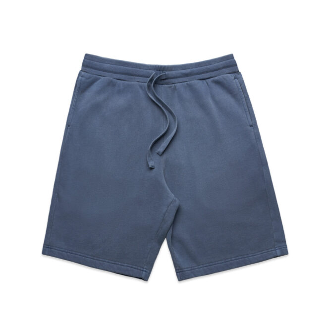 Mens Faded Stadium Shorts – Teal