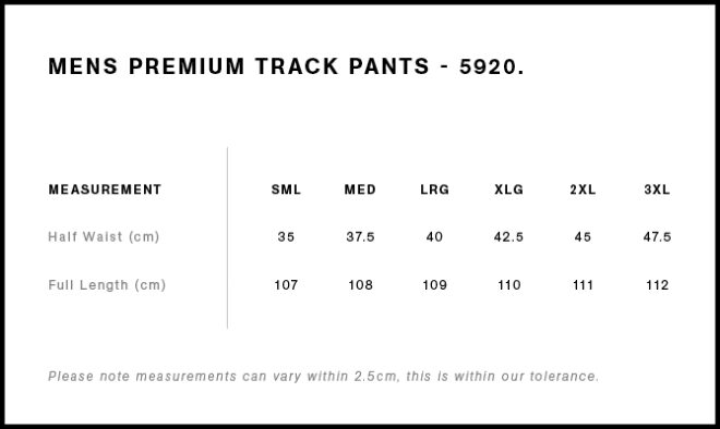 Mens Premium Track Pants