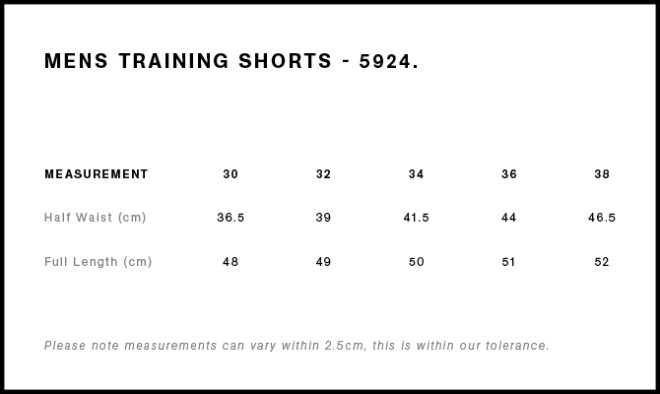 Mens Training Shorts