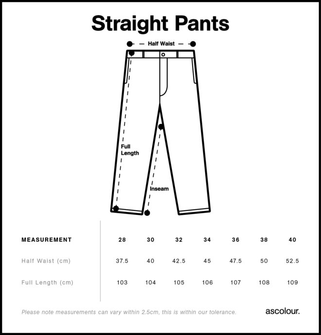 Mens Straight Pants