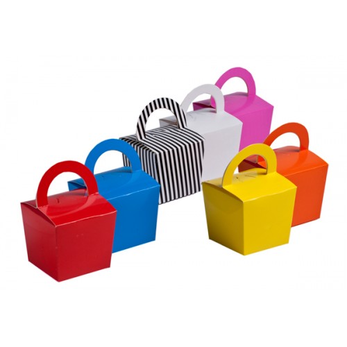 Coloured Noodle Box Filled with M&Ms 100G
