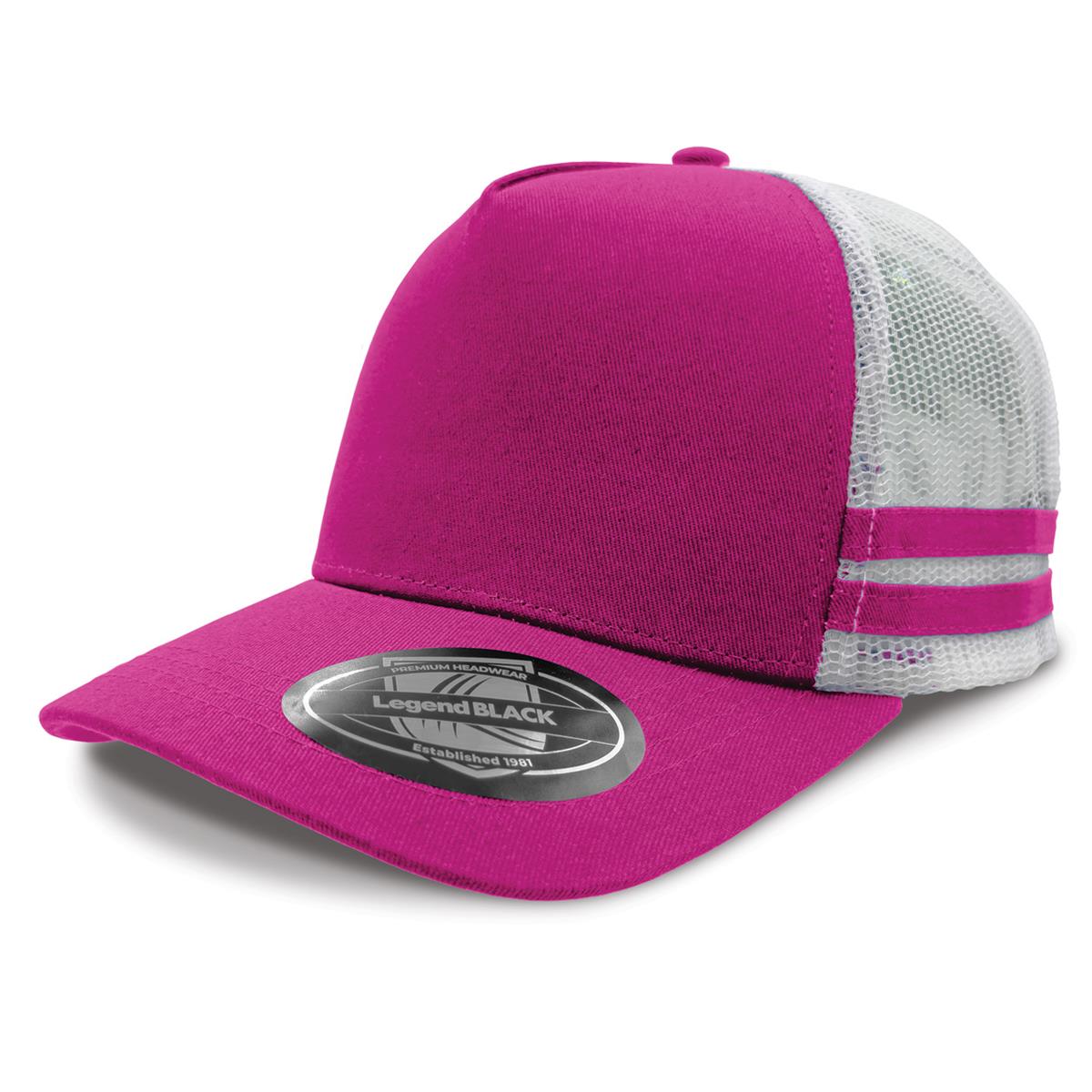 Striped Trucker