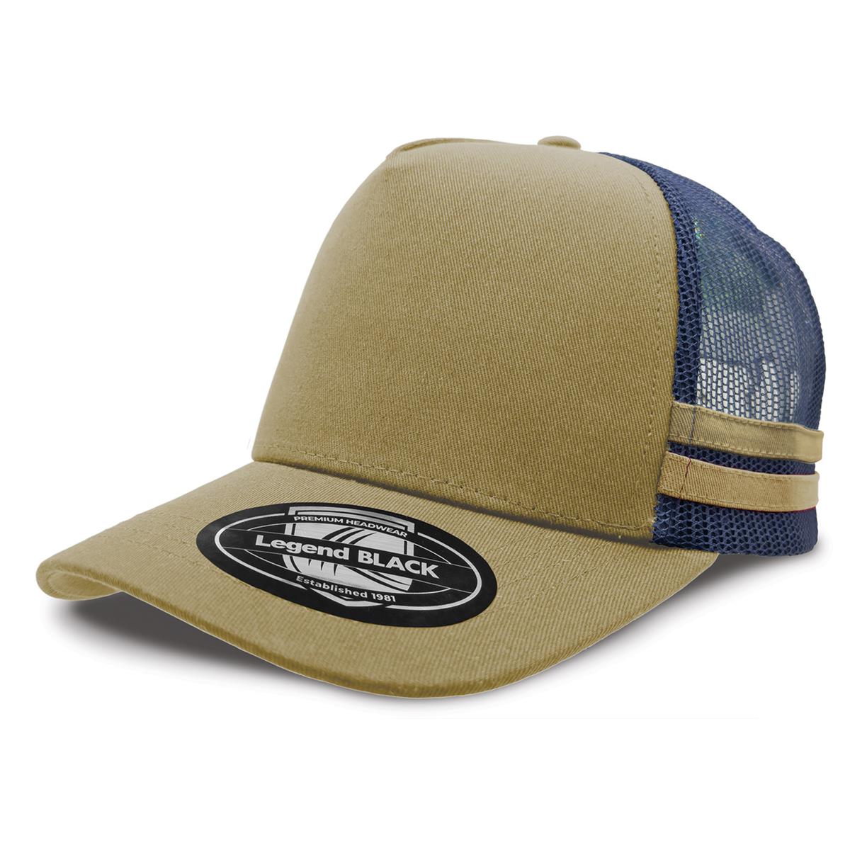 Striped Trucker