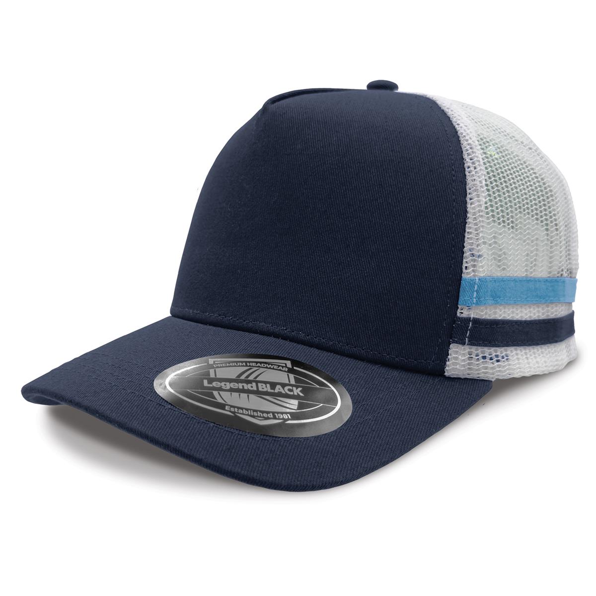 Striped Trucker