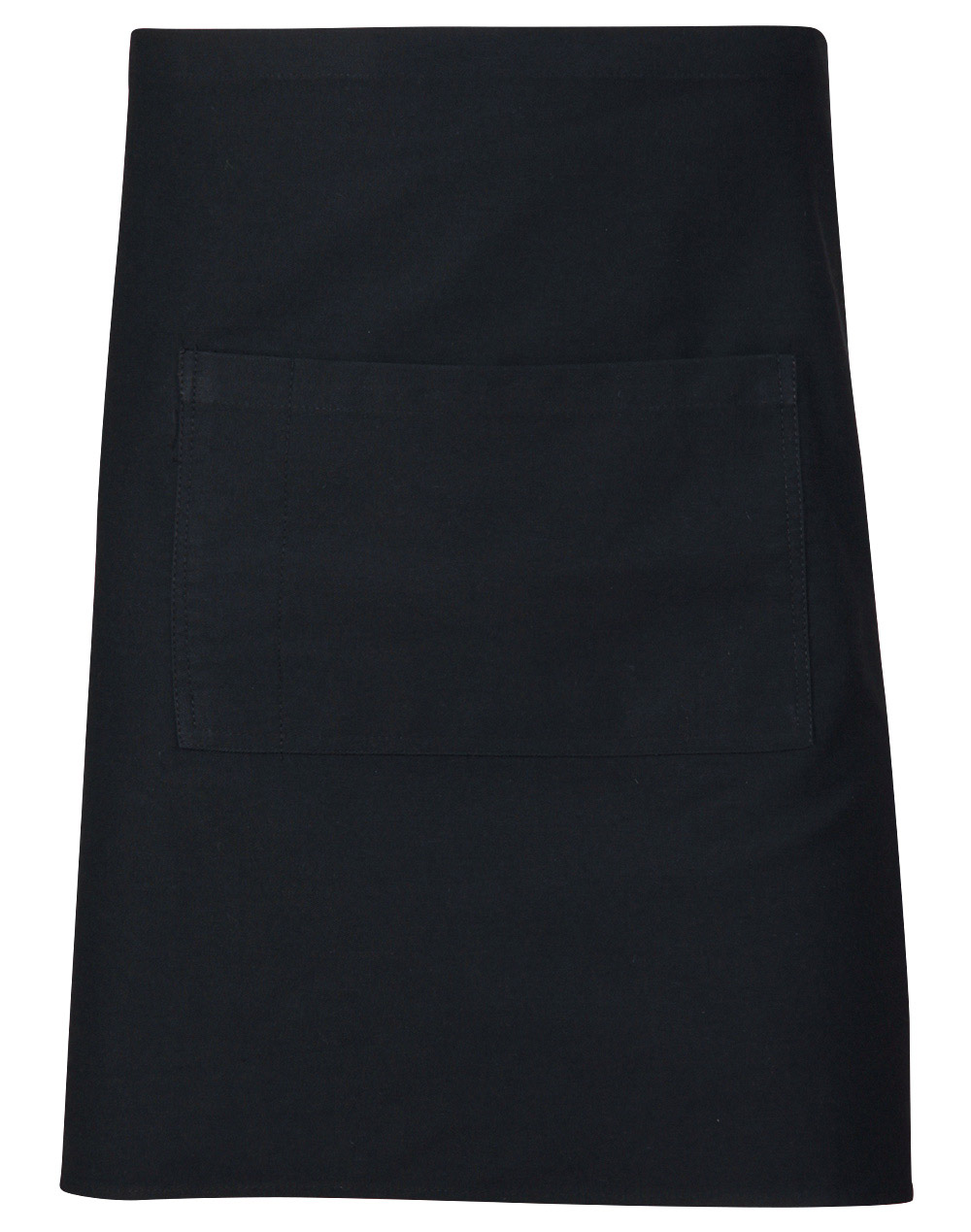 AP01_Black_l Short Waist Apron