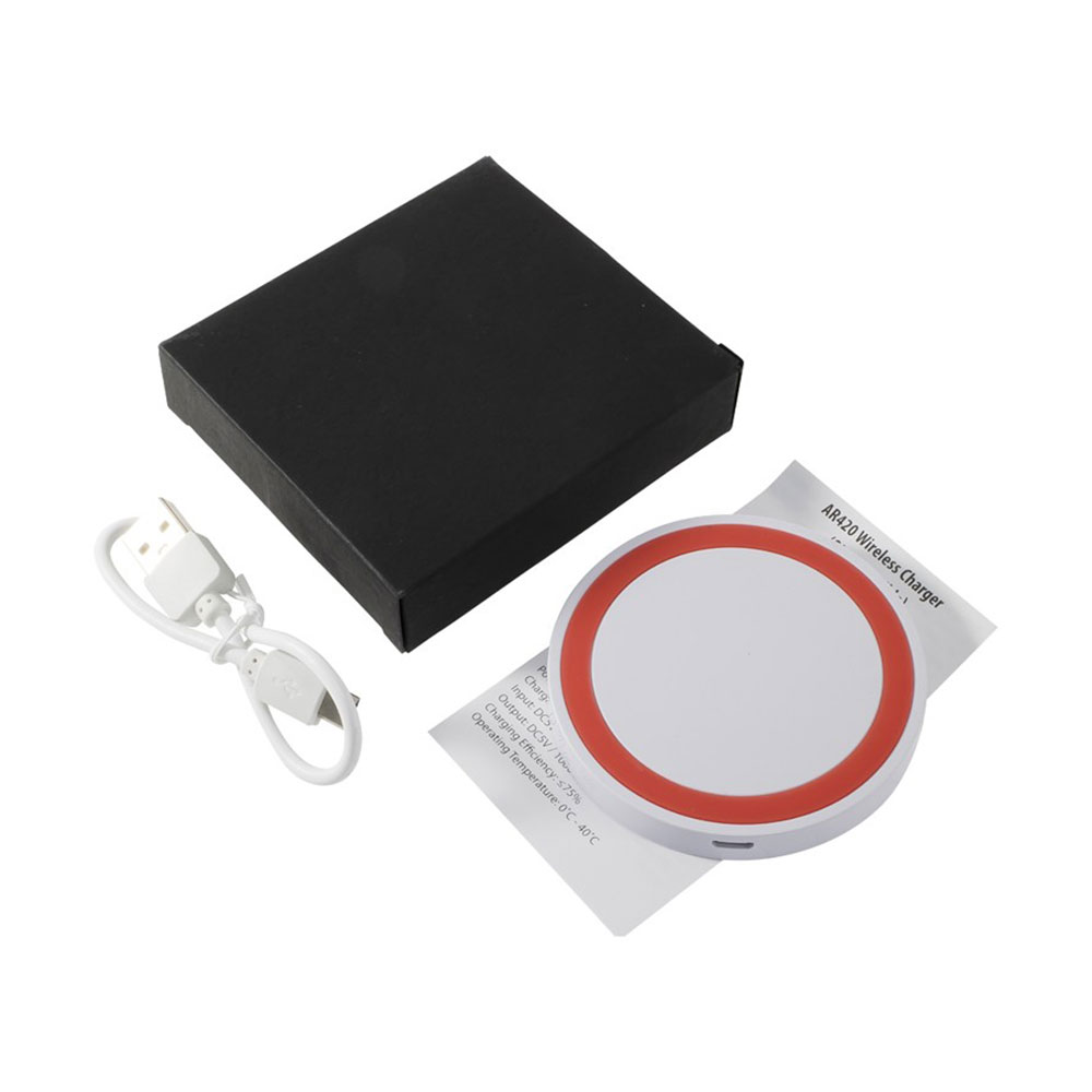 AR420_sample4 Wireless Smartphone Charger (Round)