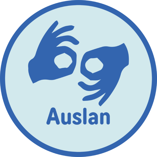 Badge – Auslan