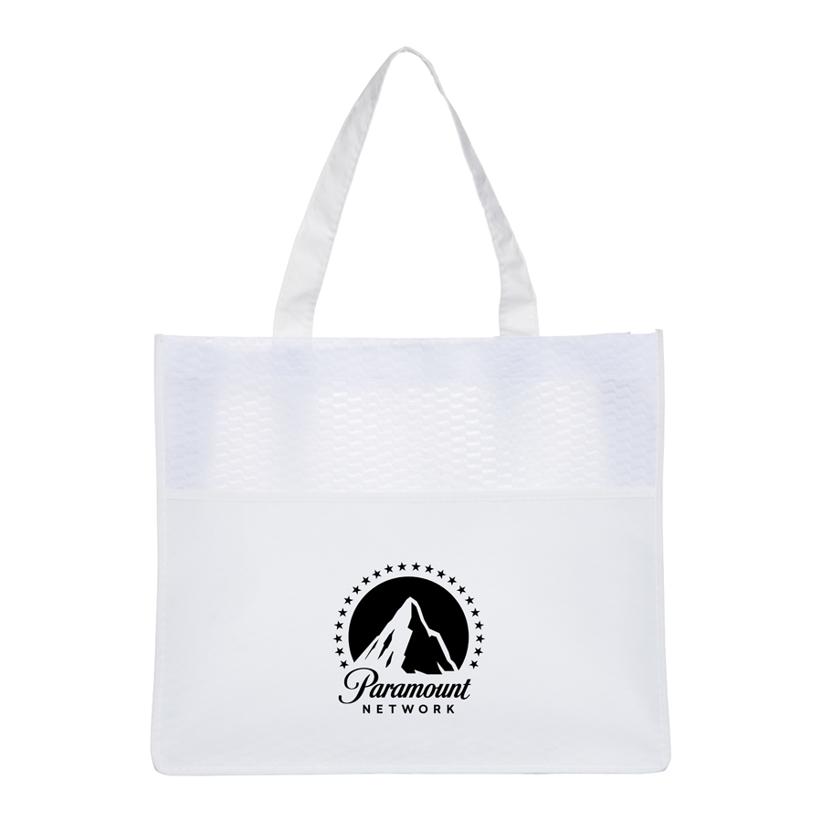 Shopping Tote Bag with Waves