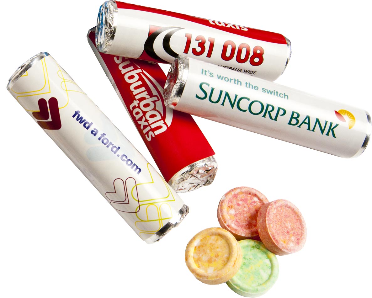 Branded Fizz Roll (Fruit Tingle Look Alike)