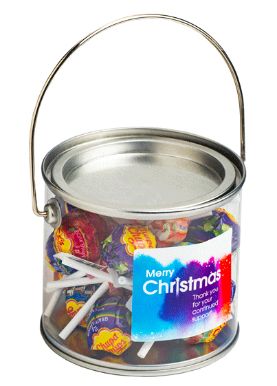 Medium PVC Bucket with Cuppa Chups x20