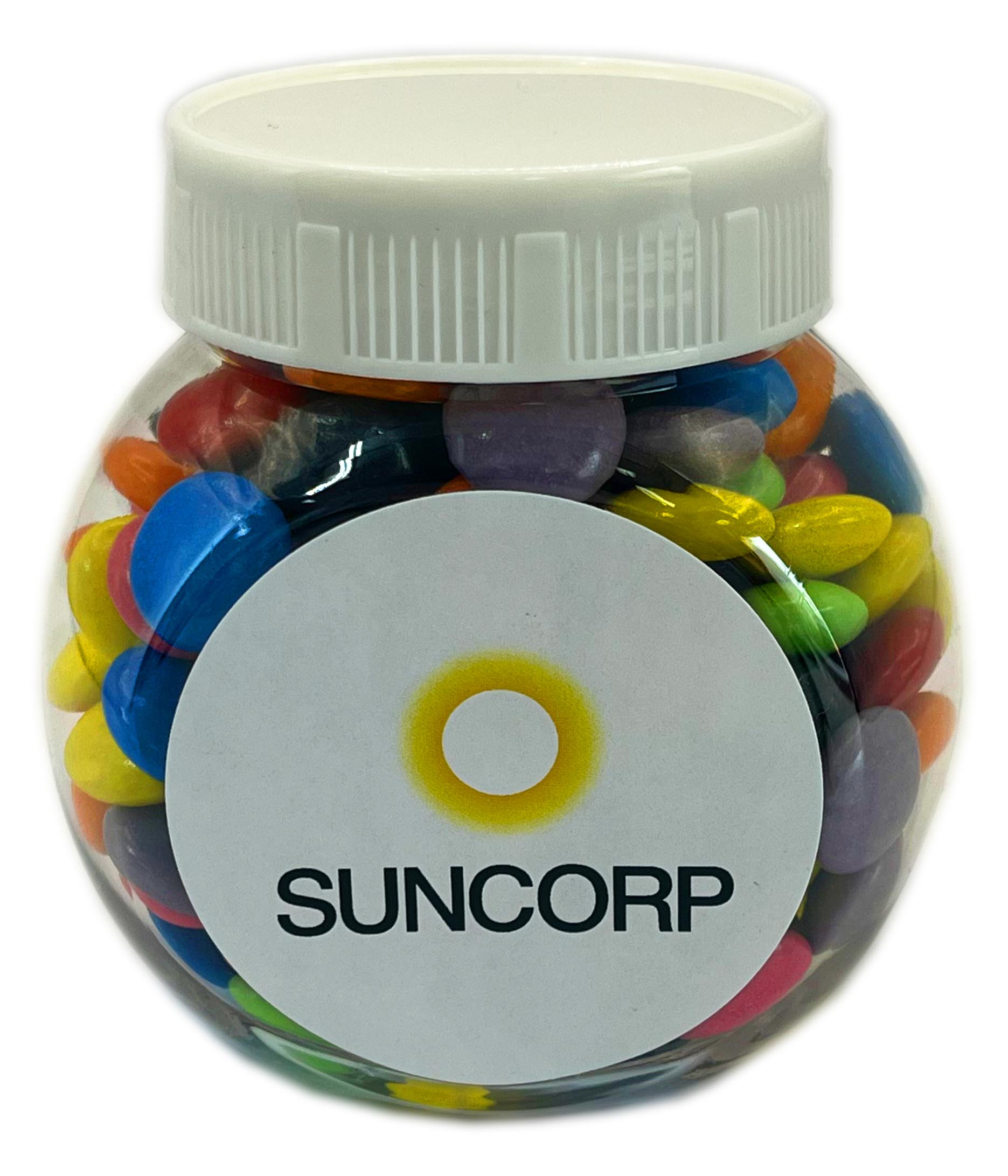 Plastic Jar with Choc Beans 170g