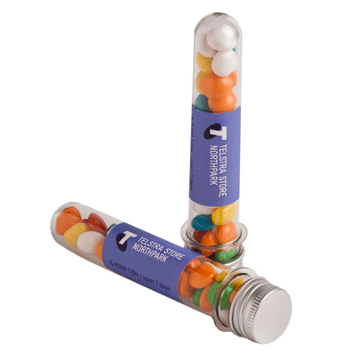 Test Tube with Chewy Fruits 40g