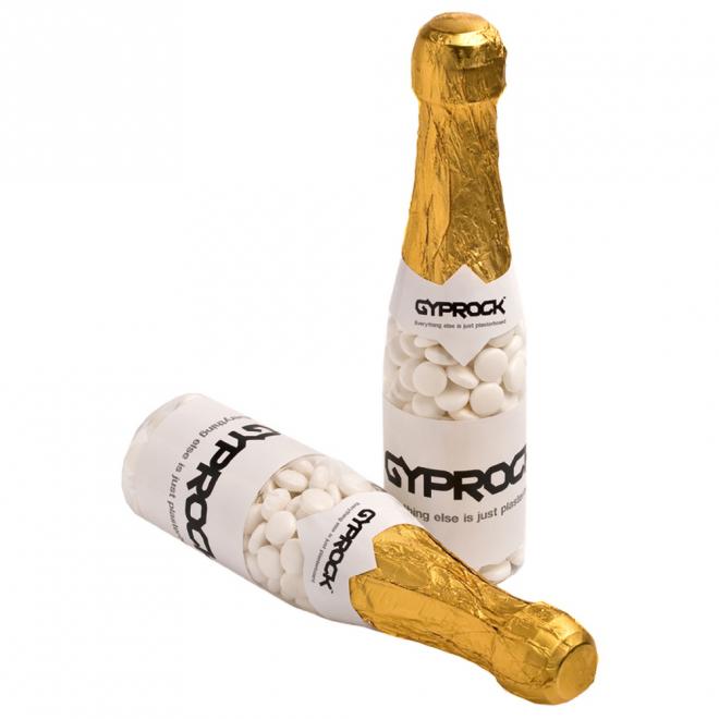 Champagne Bottle Filled with Mints 220G