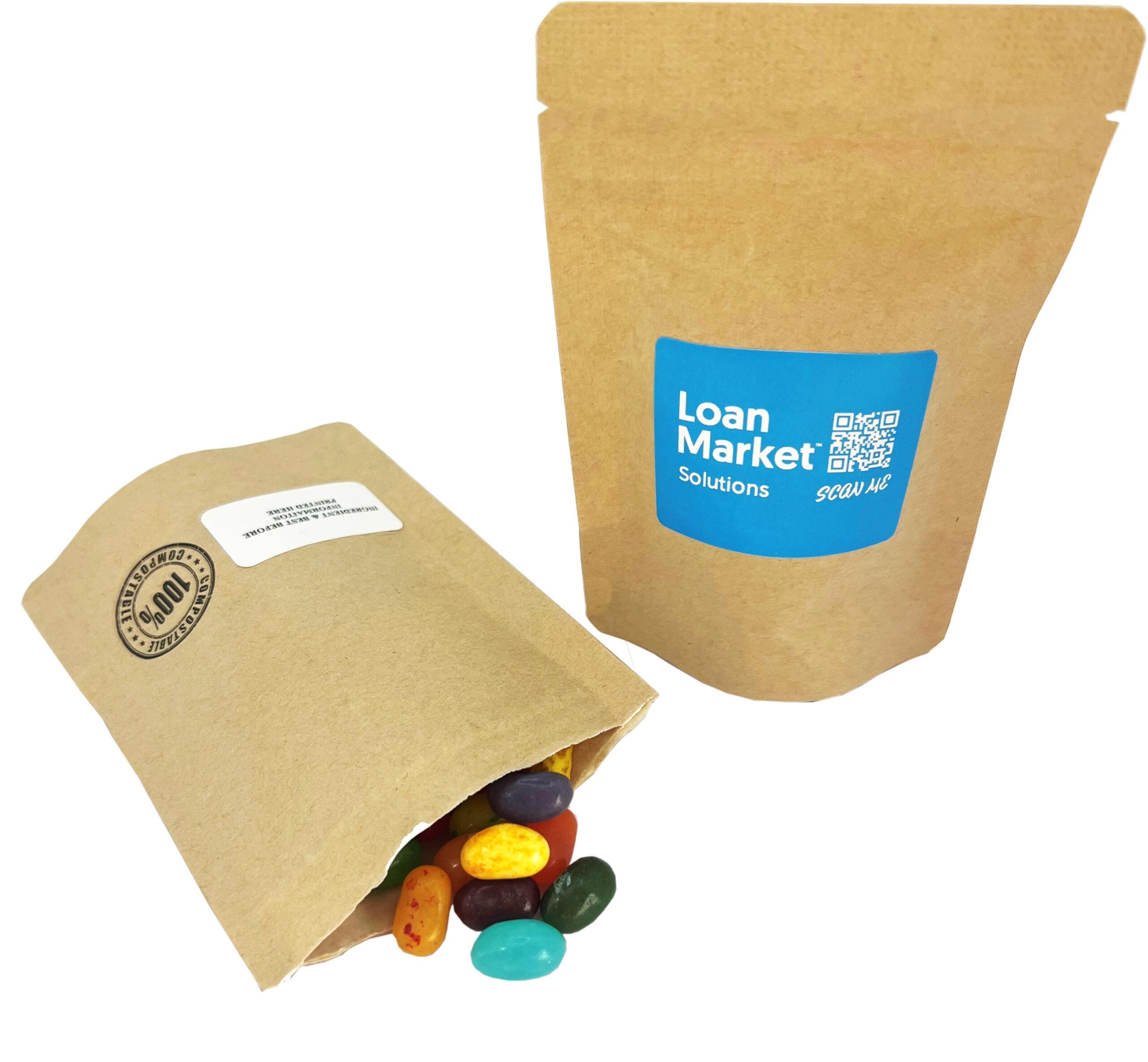 Compostable Bag with JELLY BELLY Jelly Beans 50g