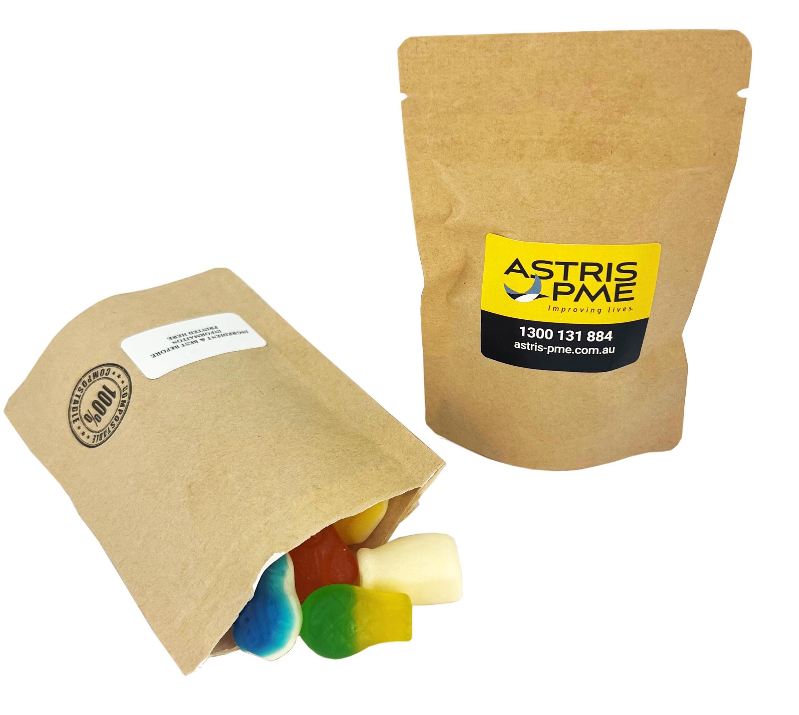 Compostable Bag with Mixed Lollies 50g