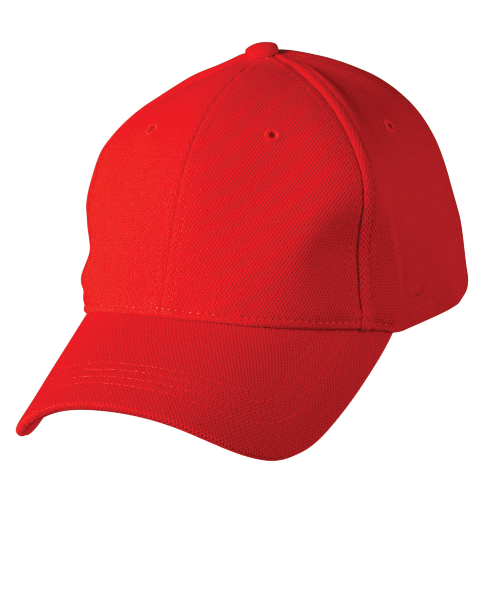 CH77_Red_l Pique Mesh Cap
