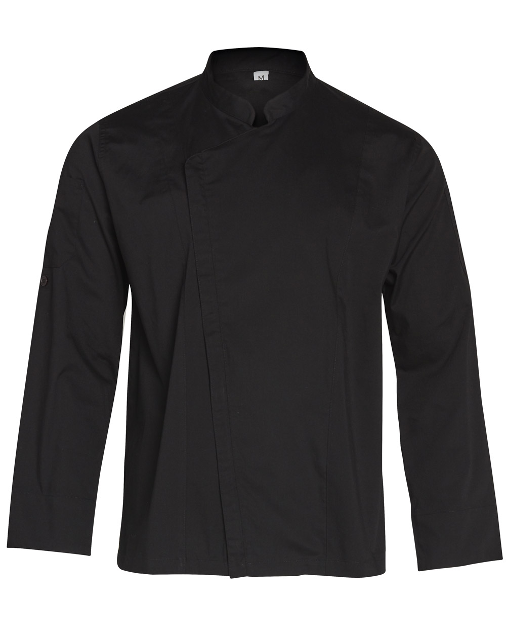 CJ03_Black_l Men’s Functional Chef Jacket