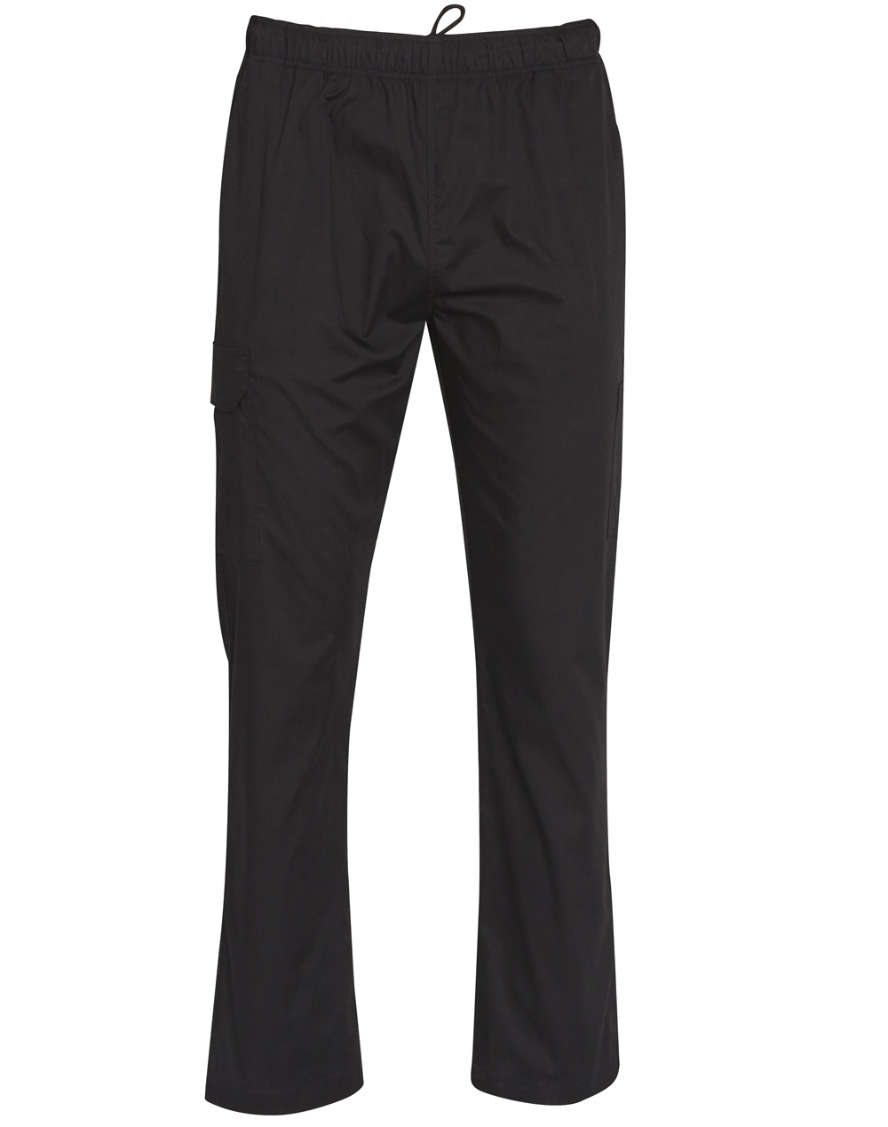 CP03_Black_l Mens Functional Chef Pants