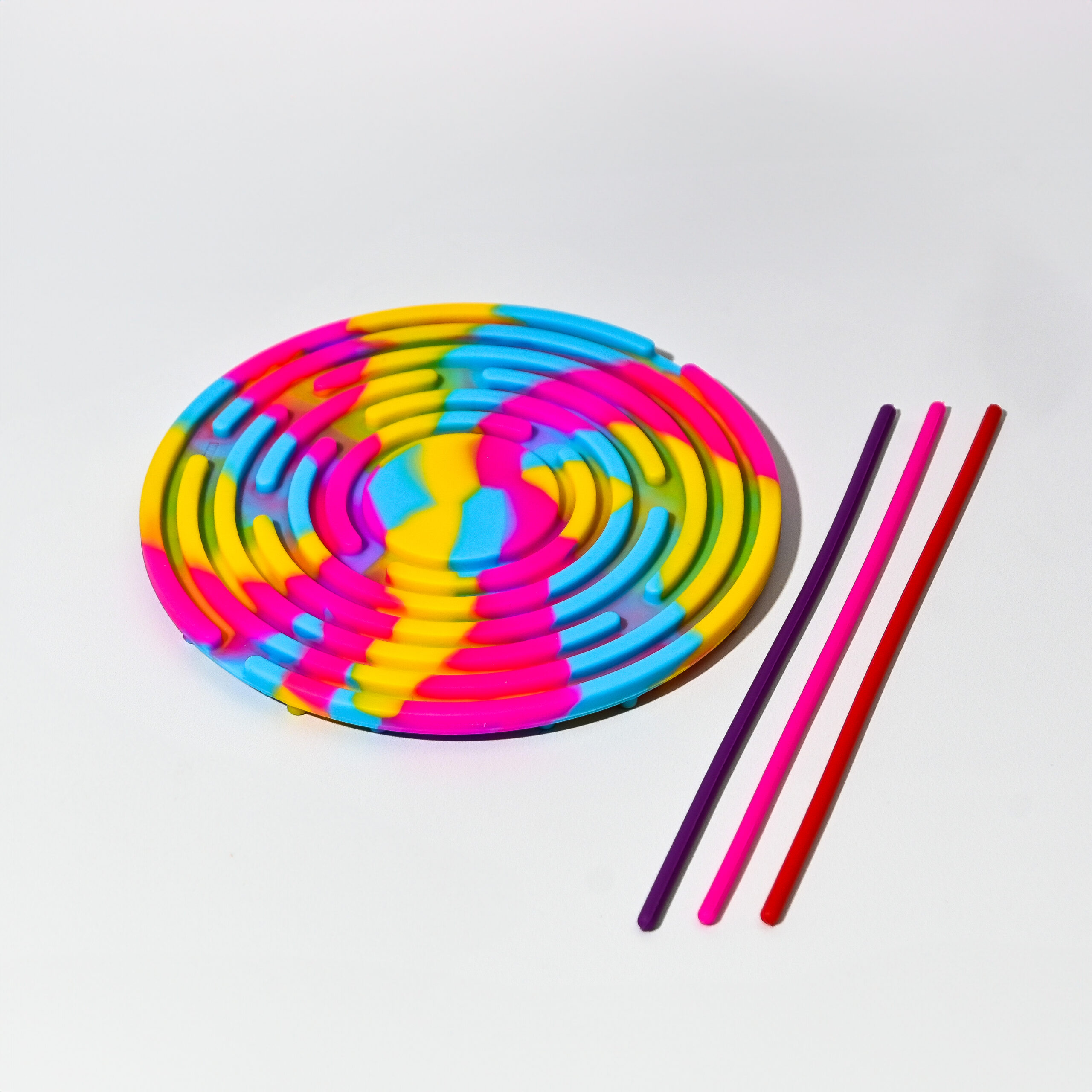 Sensory Activity Board (Rainbow colour)