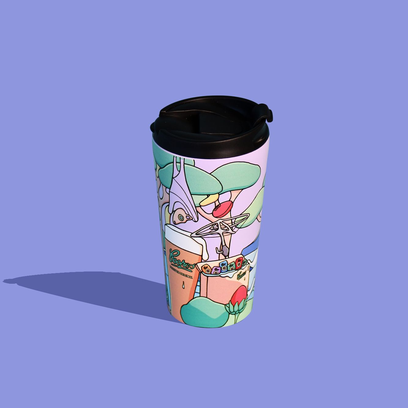 EV5da1aM 3D Textured Travel Cup