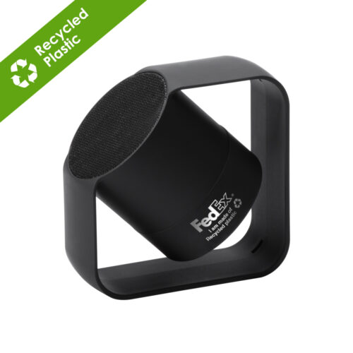 Kobra Wireless speaker – Recycled ABS & Aluminium – Black