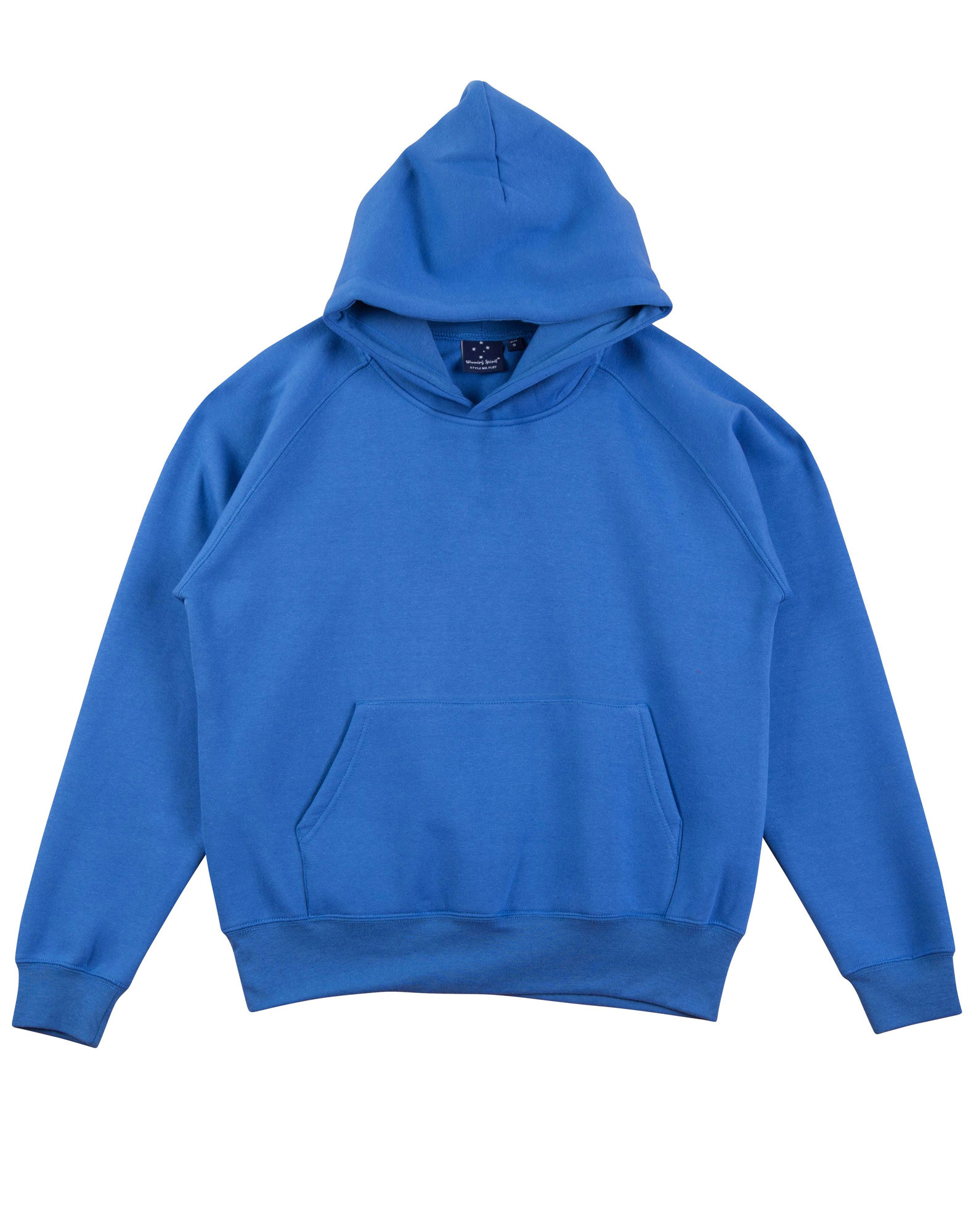 FL07K_Royal_l Warm Hug Kids’ Fleece Hoodie