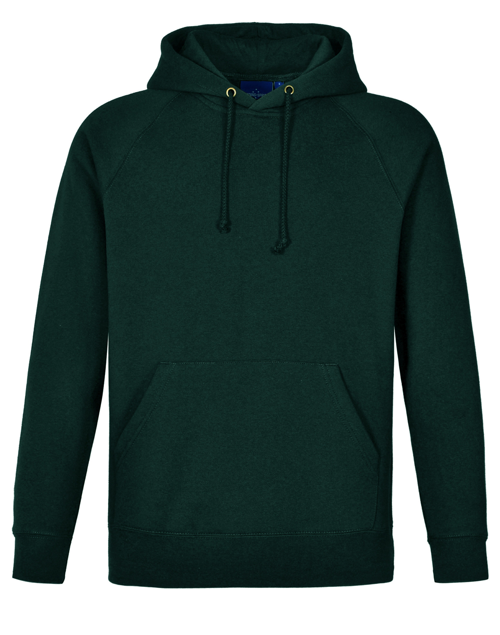 FL07_Bottle_l Men’s Close Front Fleecy Hoodie