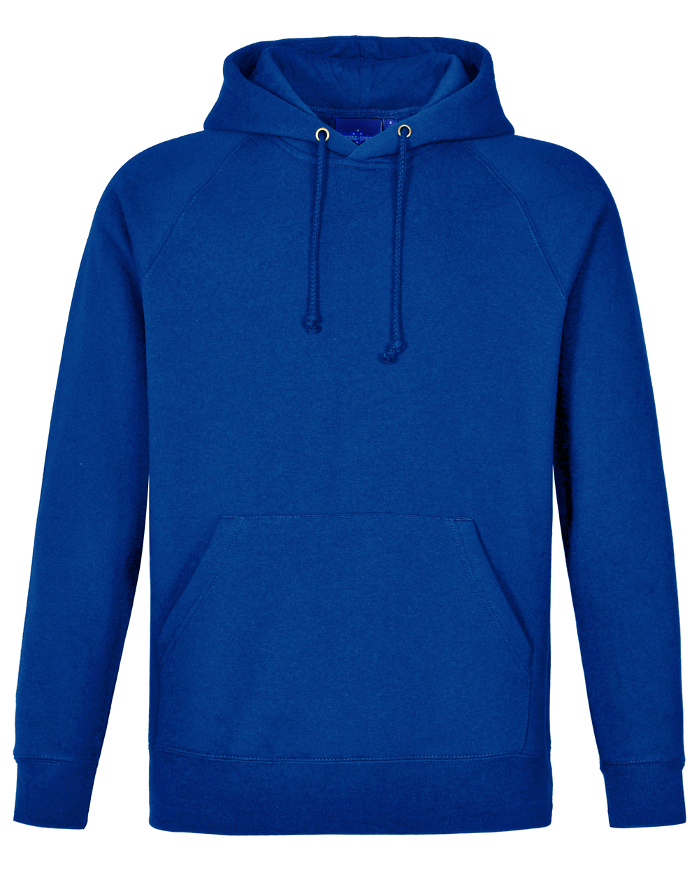 FL07_Royal_l Men’s Close Front Fleecy Hoodie