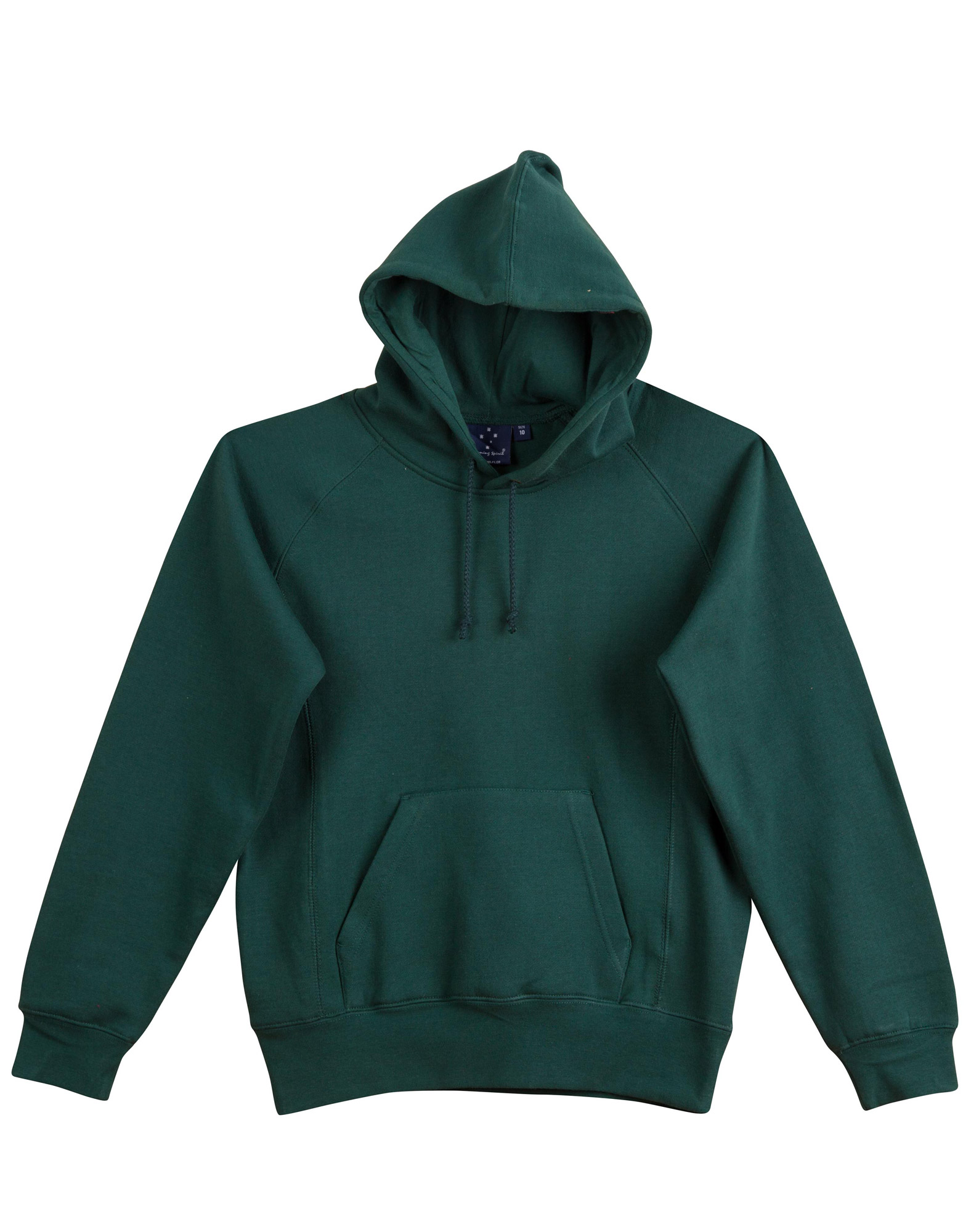 Ladies Close Front Fleece Hoodie