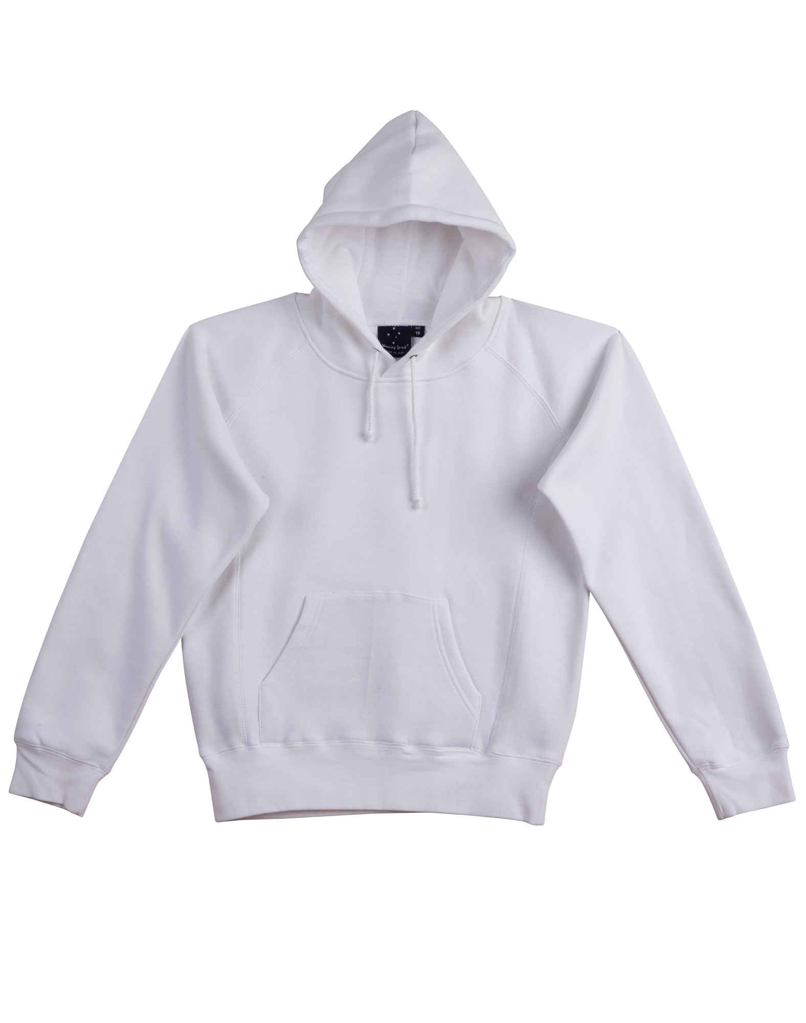 Ladies Close Front Fleece Hoodie