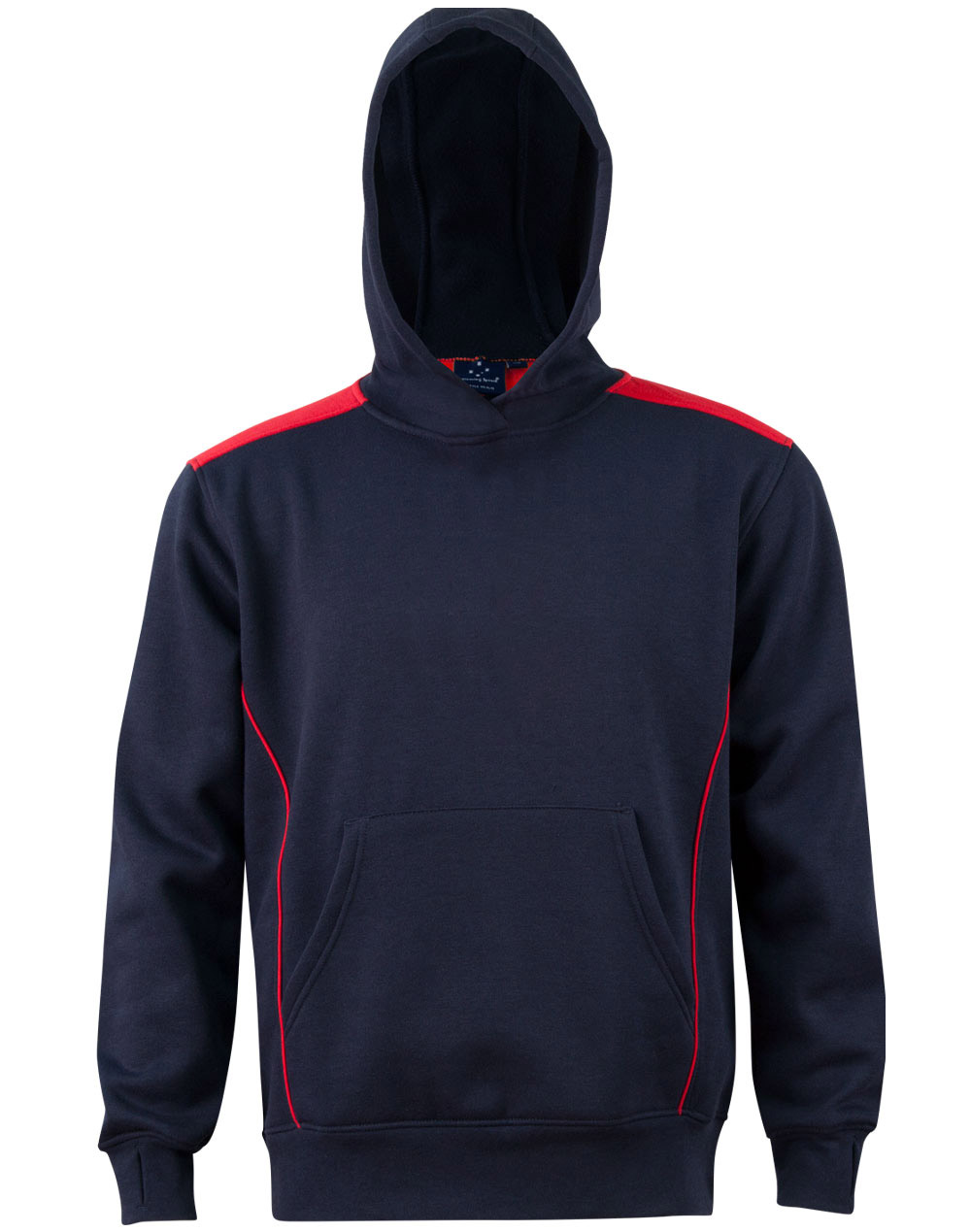 FL19K_NavyRed_l Croxton Hoodie Kid’s