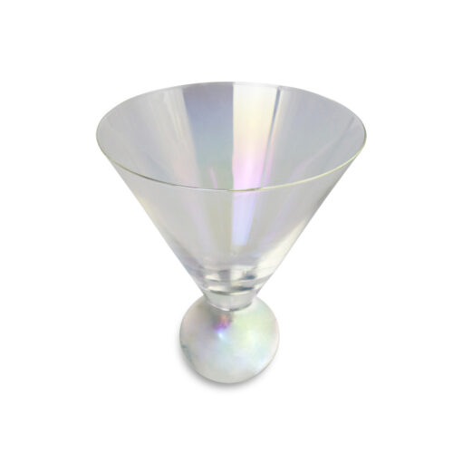 Aura Iridescent Martini Glasses